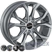 JH 00161 7x16 5x112 ET35 DIA66.6 GP