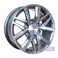 Replica 1387-43 7.5x17 6x139.7 ET25 DIA106.1 GMF