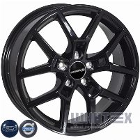 JH 15017 7x17 5x108 ET42 DIA63.4 Black