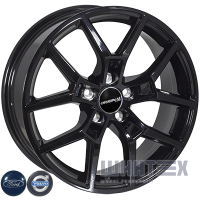 JH 15017 7x17 5x108 ET42 DIA63.4 Black