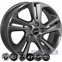 ZF 5258 7x17 5x114.3 ET48 DIA67.1 GMF