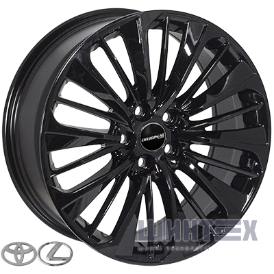 Zorat Wheels 5372 7x17 5x114.3 ET40 DIA60.1 Black