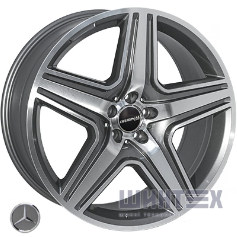 JH 5515 10x21 5x112 ET46 DIA66.6 DGMF№2