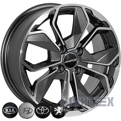 Zorat Wheels 6362 6.5x15 4x100 ET38 DIA67.1 MK-P№2