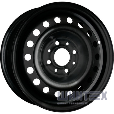 Steel Trebl 6565T 5.5x14 4x100 ET45 DIA56.6 Black