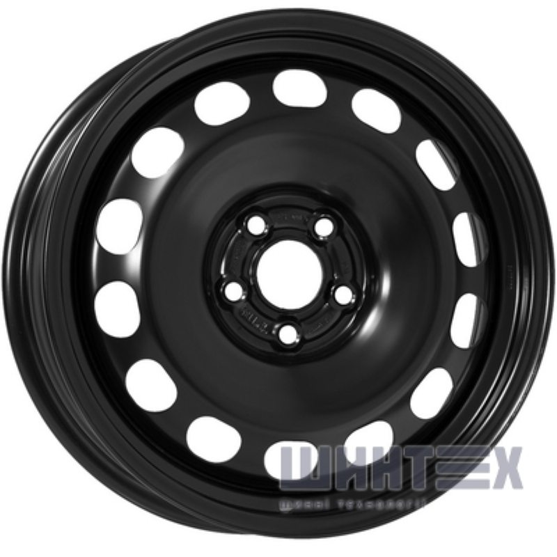 Volkswagen OEM 7H0601027C 6.5x16 5x120 ET51 DIA65.1 Black№2