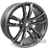 BMW OEM 8043665 F85/F86 611M style 10x20 5x120 ET40 DIA72.6 Gray
