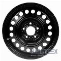 ALST (KFZ) 8049 FIAT Fiat, Opel 6x16 5x98 ET36.5 DIA58.1 Black№2