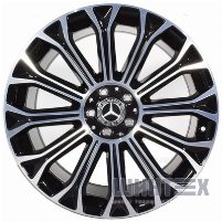Mercedes OEM A2224015900 S-Klasse W222 9.5x20 5x112 ET43.5 DIA66.6 Schwarz gl