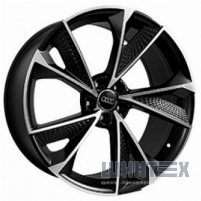 Replica A5749 9.5x21 5x112 ET30 DIA66.6 BKF