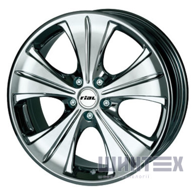 Rial Ancona 7.5x17 5x100 ET35 DIA63.3 Chrom