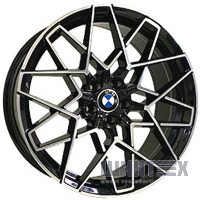 Replica B1344 9.5x20 5x120 ET41 DIA72.6 BK/FP