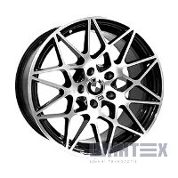 Replica B5167 9.5x18 5x120 ET35 DIA72.6 BKF