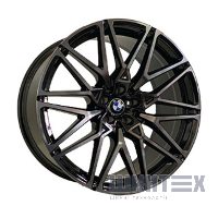 Replica B6XM 10.5x21 5x112 ET31 DIA66.6 BKF