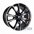 Replica B812 10.5x22 5x112 ET43 DIA66.6 Black№2