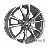 Replica B812 9.5x22 5x112 ET32 DIA66.6 Black