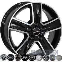 Zorat Wheels BK473 6.5x16 5x160 ET60 DIA84.1 BP
