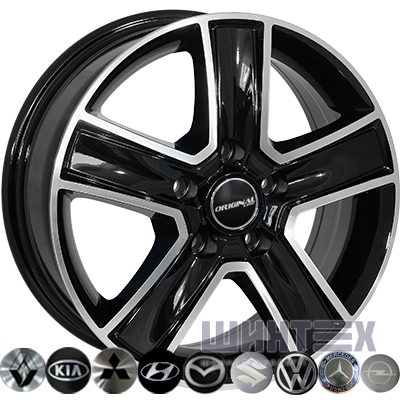 Zorat Wheels BK473 6.5x16 5x120 ET51 DIA65.1 BP