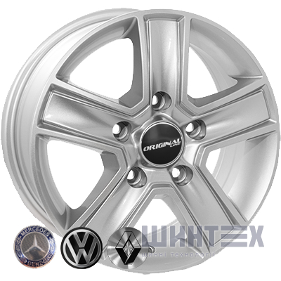 Zorat Wheels BK473 6.5x16 5x160 ET60 DIA84.1 BP№2