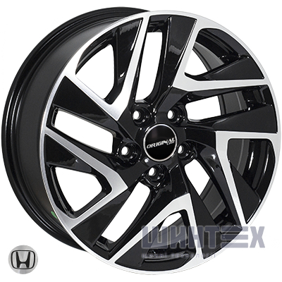 Zorat Wheels BK5025 7x17 5x114.3 ET45 DIA64.1 BP