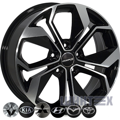 Zorat Wheels BK5168 6.5x15 5x108 ET37 DIA65.1 GP№2