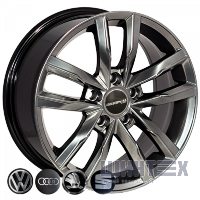 Zorat Wheels BK5182 7.5x17 5x112 ET45 DIA57.1 HB
