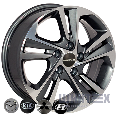 Zorat Wheels BK5210 6.5x16 5x114.3 ET50 DIA67.1 GP№1