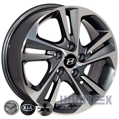 Zorat Wheels BK5210 6.5x16 5x114.3 ET45 DIA67.1 HB№2