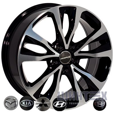 Zorat Wheels BK5212 7x17 5x114.3 ET45 DIA67.1 GP№2