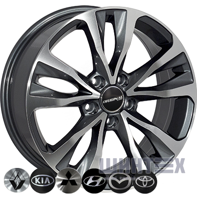 Zorat Wheels BK5212 6.5x16 5x108 ET37 DIA65.1 HS№3