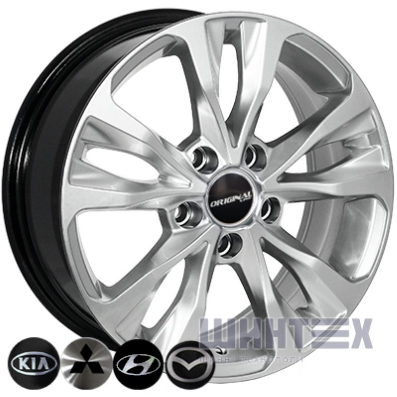 Zorat Wheels BK5212 7x17 5x108 ET33 DIA65.1 HB№4