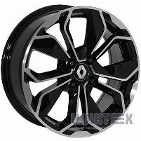 Zorat Wheels BK5296 6.5x16 4x100 ET38 DIA60.1 GP