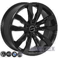 Zorat Wheels BK5333 8.5x20 5x112 ET33 DIA66.6 Black