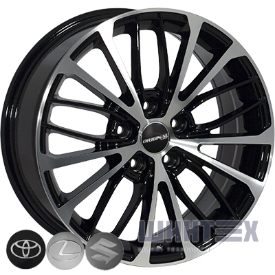 Zorat Wheels BK5343 6.5x16 5x114.3 ET40 DIA60.1 BP