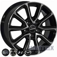 Zorat Wheels BK5344 6.5x16 5x112 ET40 DIA57.1 GP