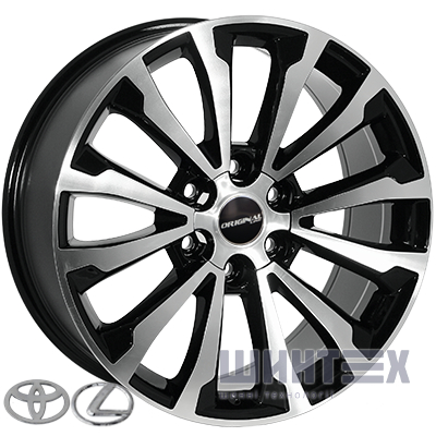 Zorat Wheels BK5391 8.5x20 6x139.7 ET30 DIA106.2 BP