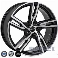 Zorat Wheels BK5399 8x18 5x108 ET50 DIA63.4 BP