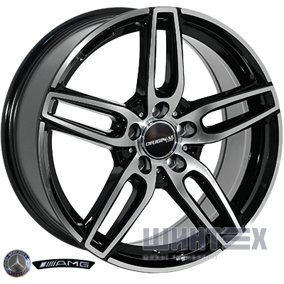 Zorat Wheels BK5434 8x19 5x112 ET43 DIA66.6 BP