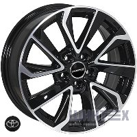 Zorat Wheels BK5463 6.5x16 5x100 ET39 DIA54.1 BP
