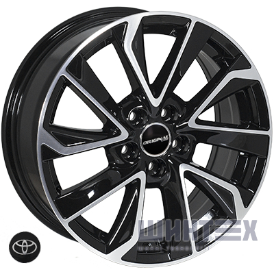 Zorat Wheels BK5463 6.5x16 5x100 ET39 DIA54.1 BP