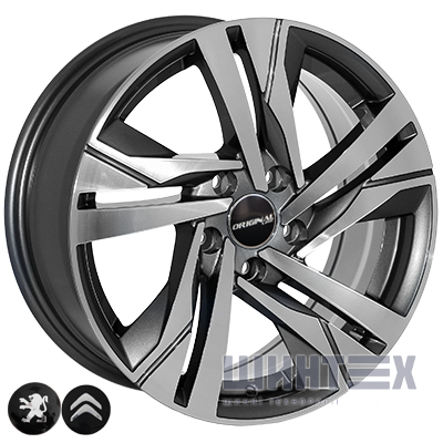 Zorat Wheels BK5543 7x16 4x108 ET25 DIA65.1 BP