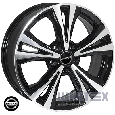 Zorat Wheels BK5594 7x18 5x114.3 ET35 DIA66.1 BP