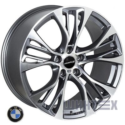 Zorat Wheels BK5734 11x20 5x120 ET37 DIA74.1 Black