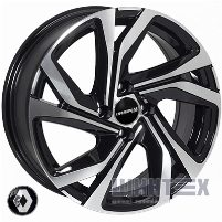 Zorat Wheels BK5762 6.5x16 5x114.3 ET45 DIA67.1 BP