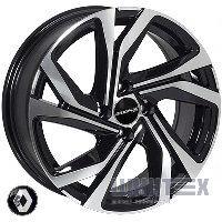 Zorat Wheels BK5762 6.5x16 4x100 ET37 DIA60.1 BP