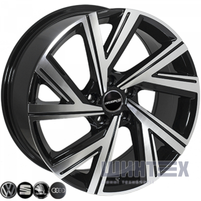 Zorat Wheels BK5805 8x18 5x112 ET45 DIA57.1 BP