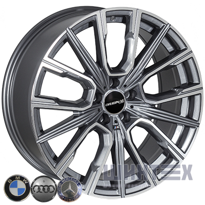 Zorat Wheels BK5836 8.5x20 5x112 ET25 DIA66.6 GP