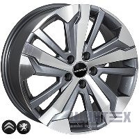 Zorat Wheels BK5837 7x17 5x108 ET23 DIA65.1 GP