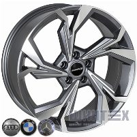 Zorat Wheels BK5893 8x19 5x112 ET35 DIA66.6 GP