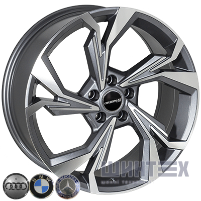 Zorat Wheels BK5893 8x19 5x114.3 ET45 DIA67.1 BP